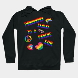 Proud Dad to a Pride Son Hoodie